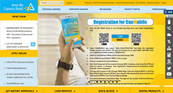 Desktop Screenshot of canarabank.com