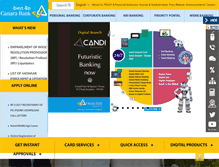 Tablet Screenshot of canarabank.com